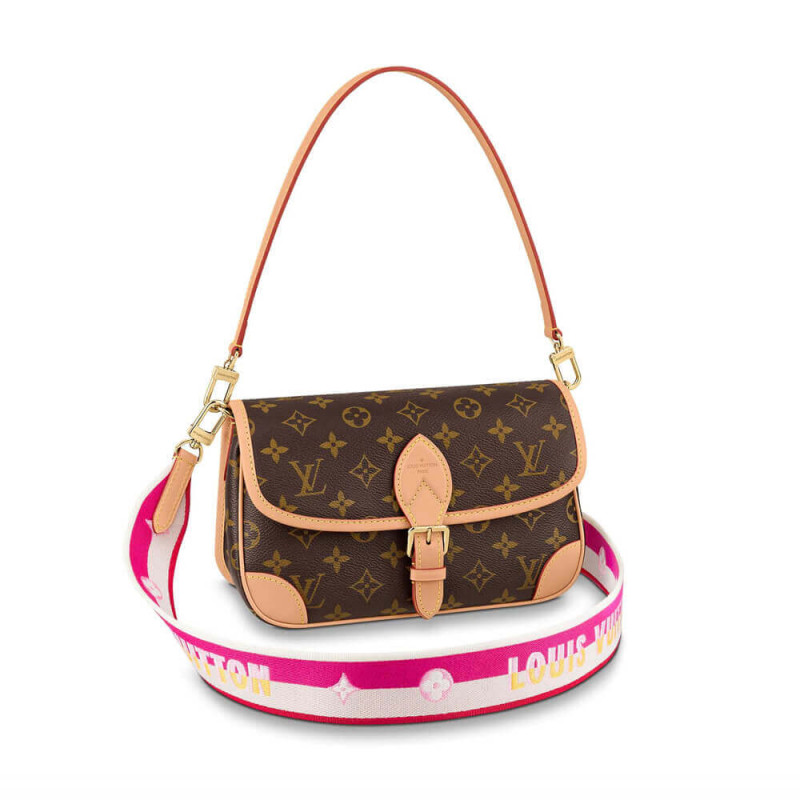 Louis Vuitton Monogram Canvas Diane Bag M46049 Fuchsia