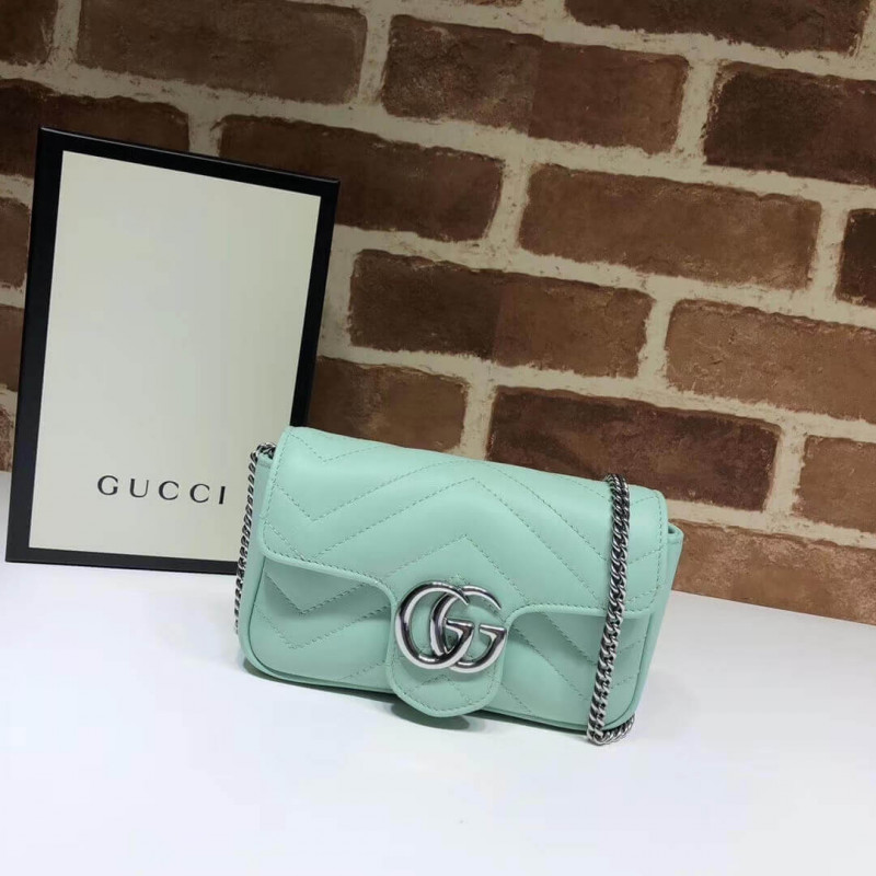 Gucci GG Marmont Matelassé Super Mini Bag 476433