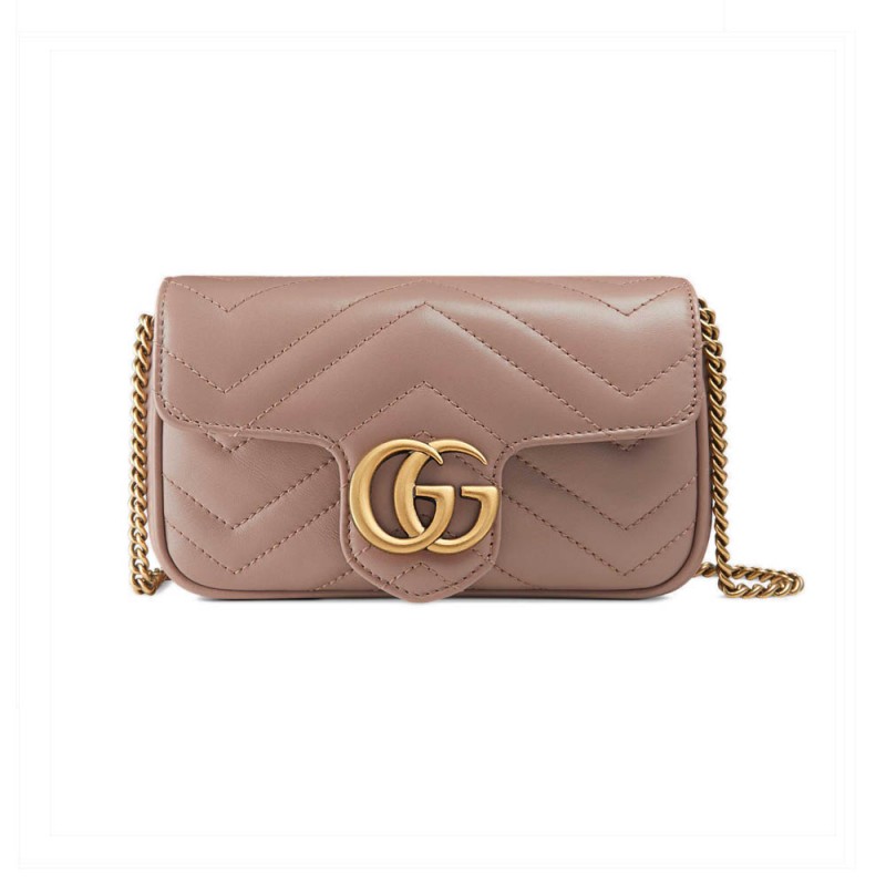 Gucci GG Marmont Matelassé Super Mini Bag 476433