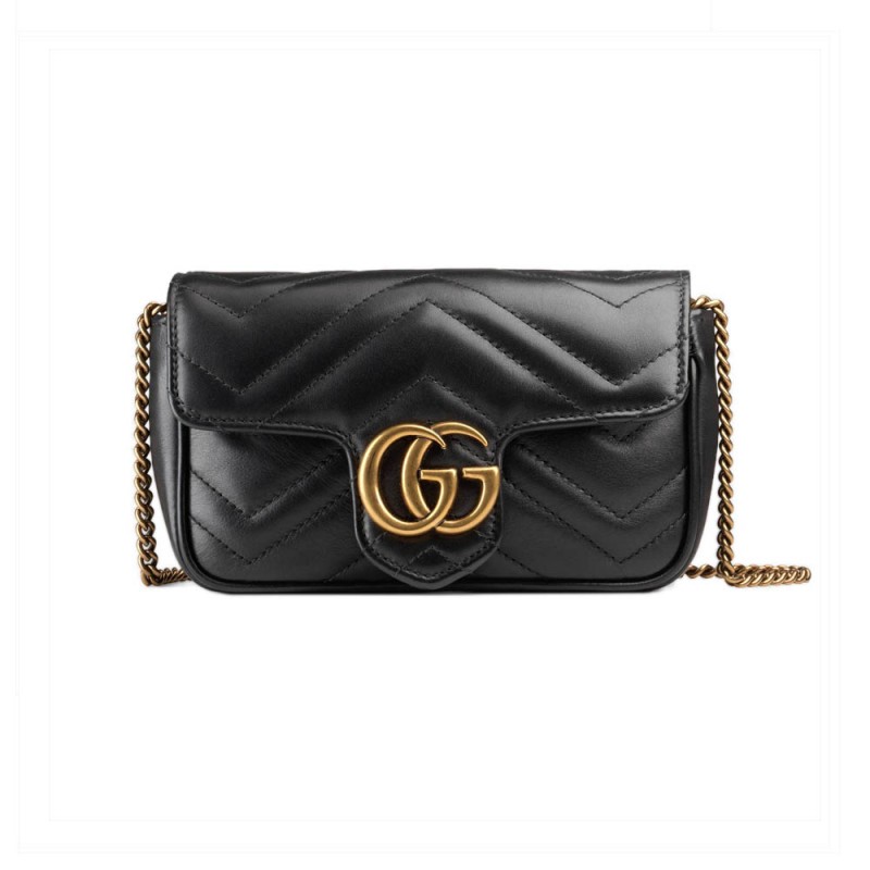 Gucci GG Marmont Matelassé Super Mini Bag 476433