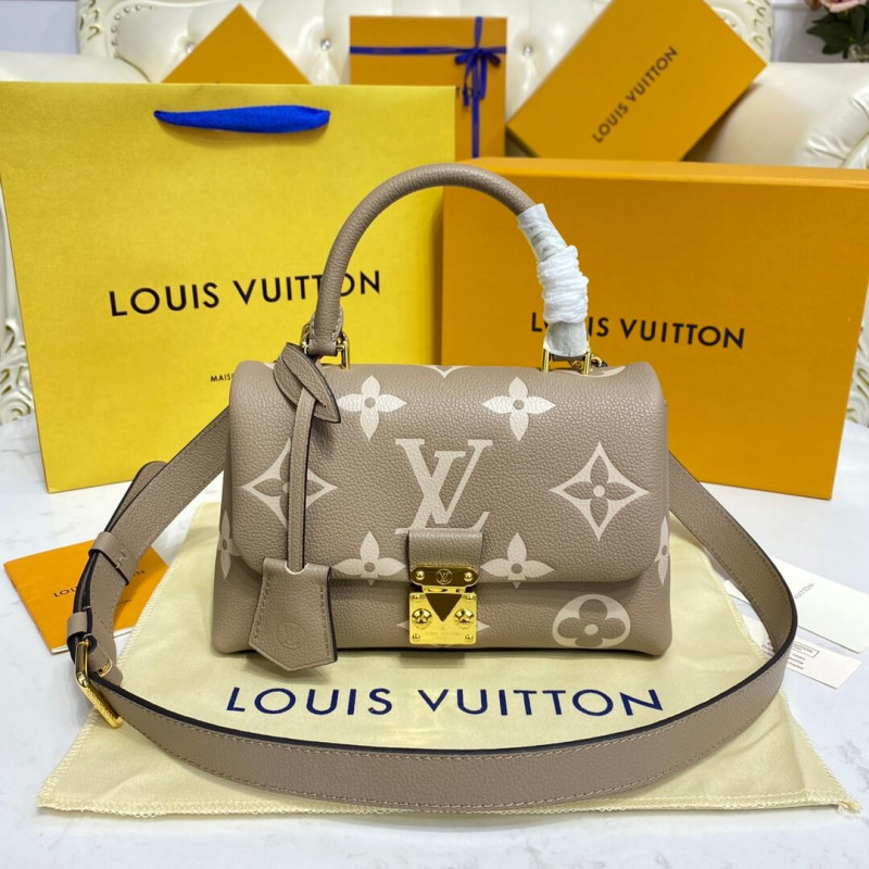 Louis Vuitton Bicolor Monogram Empreinte Leather Madeleine BB M45978