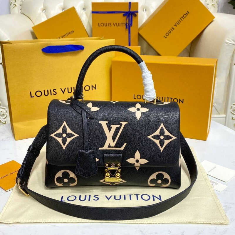 Louis Vuitton Bicolor Monogram Empreinte Leather Madeleine MM M46041