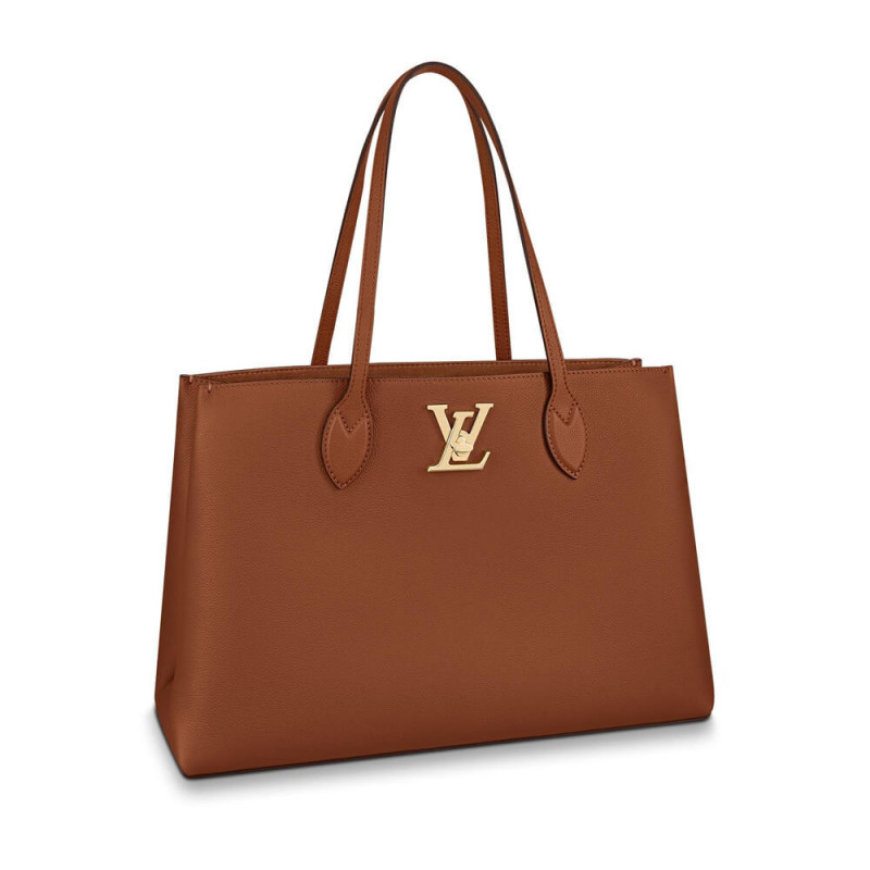 Louis Vuitton Lockme Shopper Bag M58927 Chataigne Brown