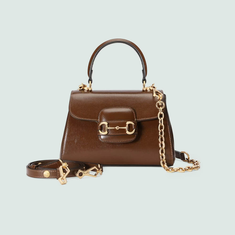 Gucci Horsebit 1955 Leather Top Handle Bag 703848
