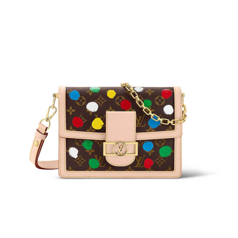 Louis Vuitton Yayoi Kusama Dauphine MM M46432