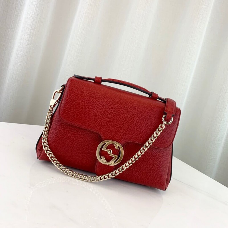 Gucci Interlocking GG Clasp Convertible Bag 510302