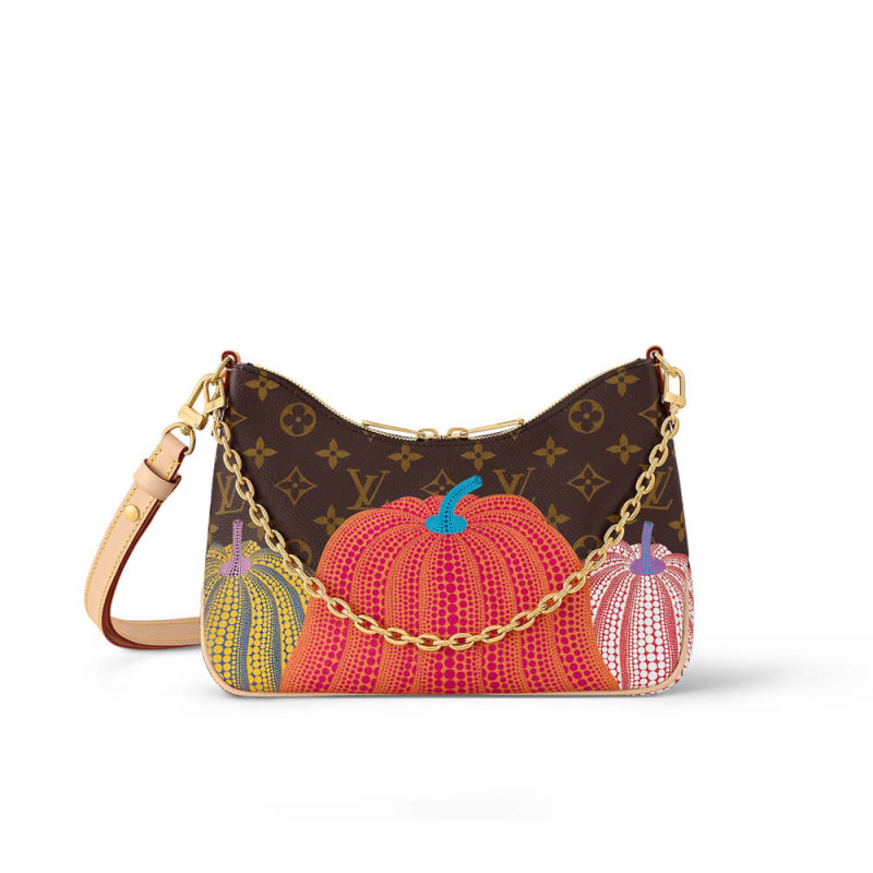 LV x YK Boulogne with Pumpkin Print M46470