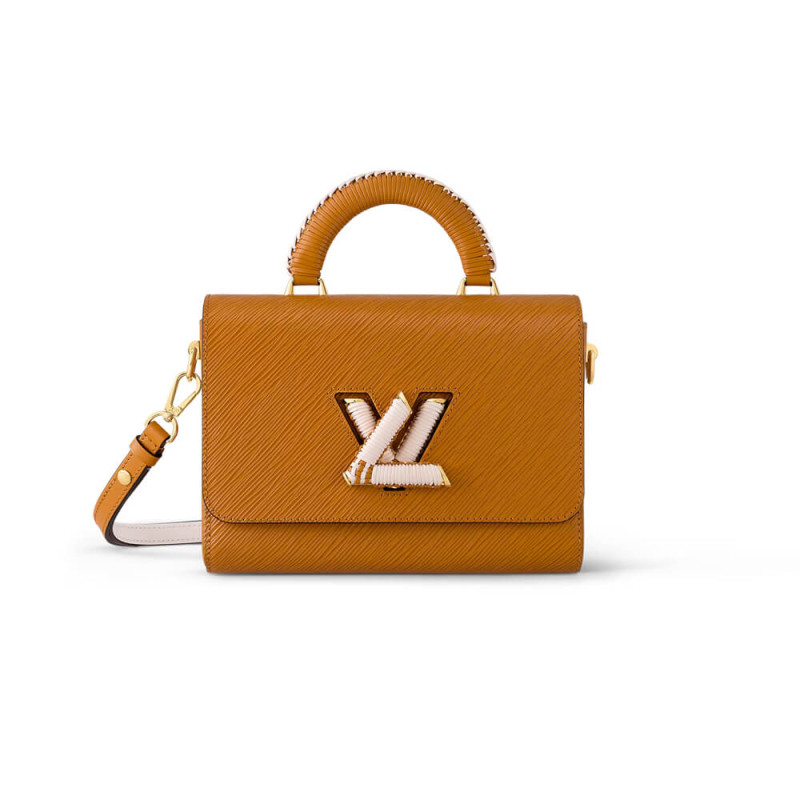 Louis Vuitton Epi Leather Twist MM with Handle Honey Gold M22229