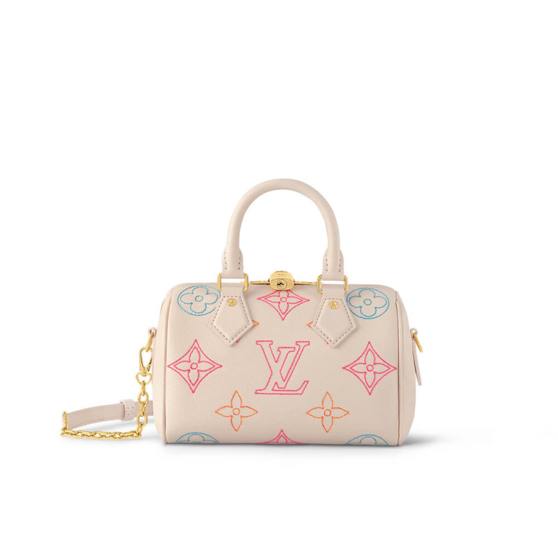 Louis Vuitton Speedy Bandouliere 20 Flower Patterns M46667