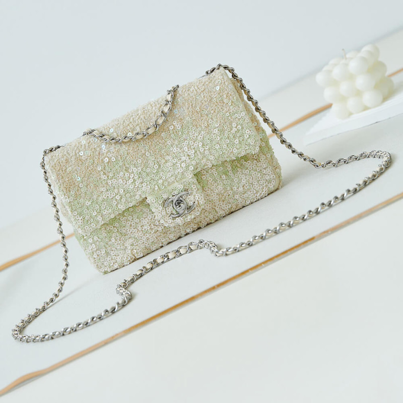 Chanel Sequins Mini Flap Bag AS3965