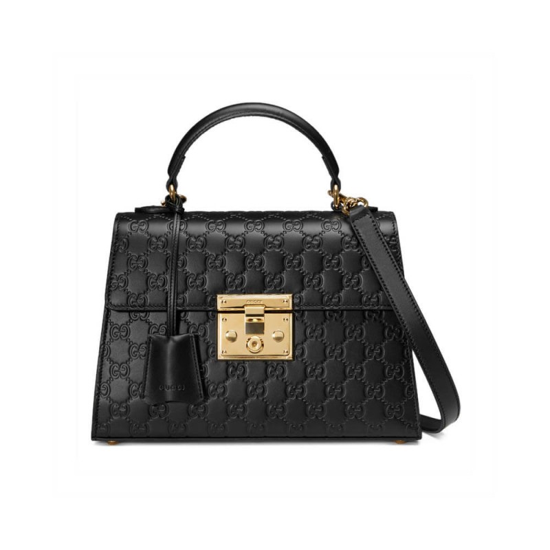 Gucci Padlock Small Gucci Signature Top Handle Bag 453188