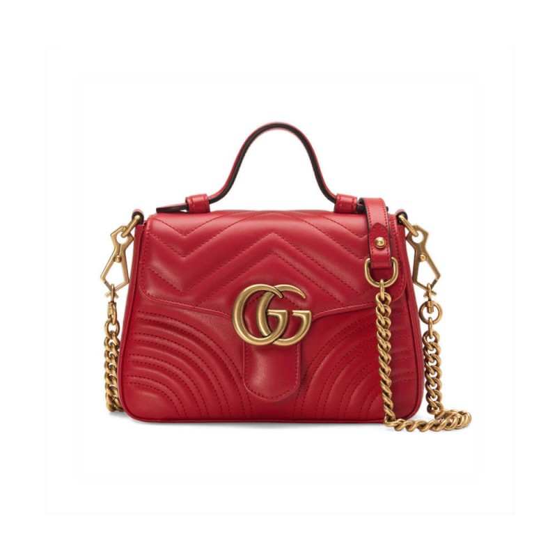 Gucci GG Marmont Mini Top Handle Bag 547260