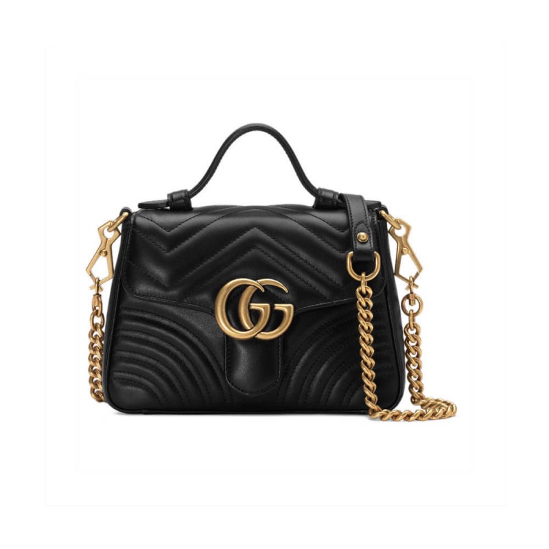 Gucci GG Marmont Mini Top Handle Bag 547260