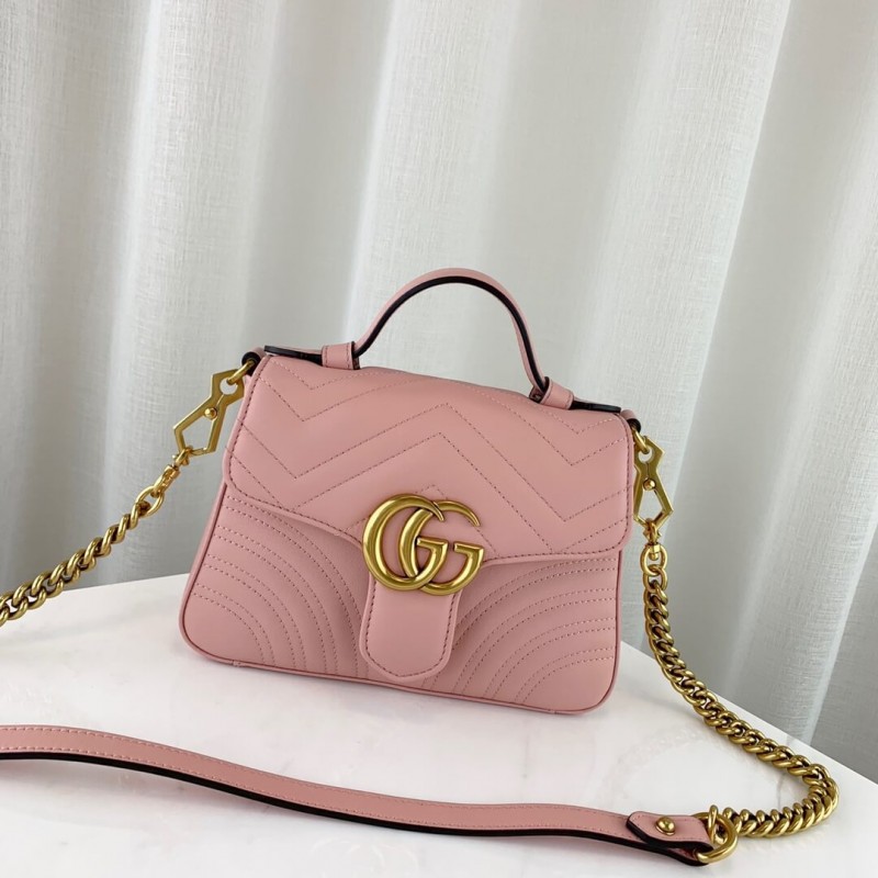 Gucci GG Marmont Mini Top Handle Bag 547260