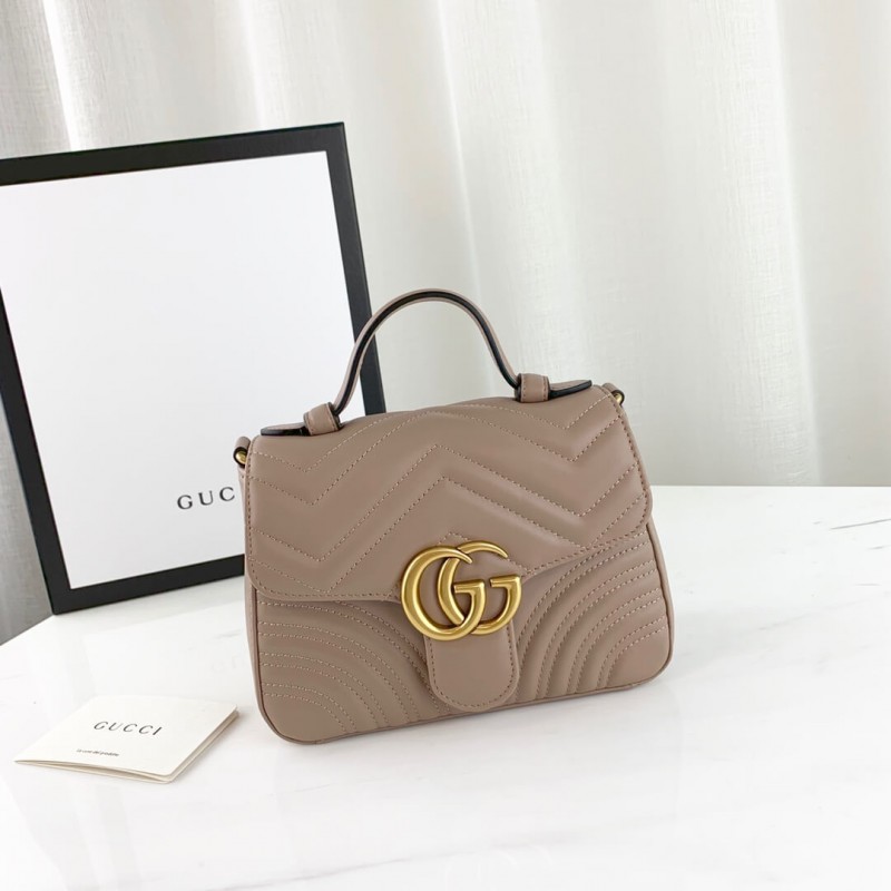 Gucci GG Marmont Mini Top Handle Bag 547260