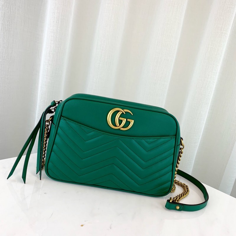 Gucci GG Marmont Medium Matelasse Shoulder Bag 443499