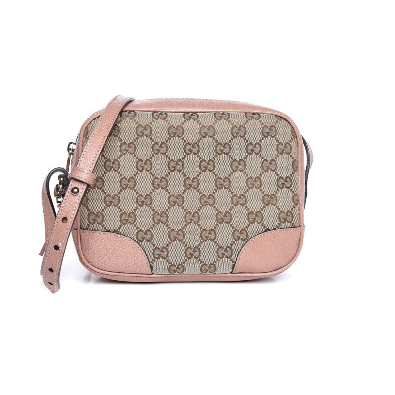 Gucci Bree Original GG Canvas Mini Messenger Bag 387360