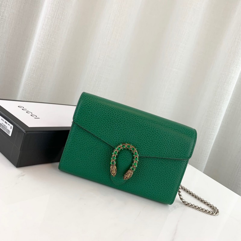 Gucci Dionysus Leather Mini Chain Bag 401231