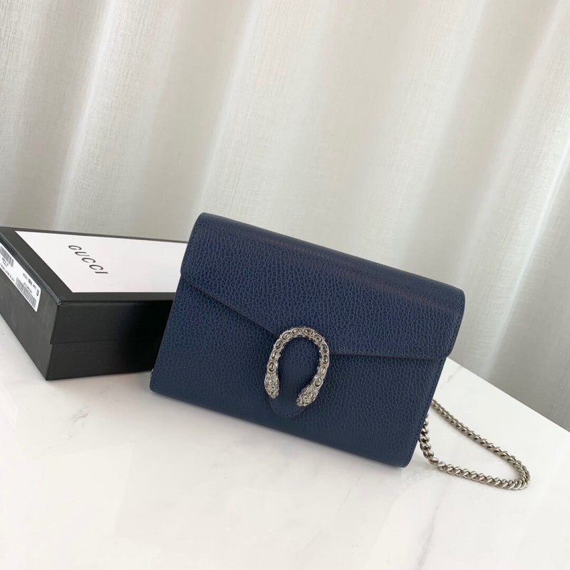 Gucci Dionysus Leather Mini Chain Bag 401231