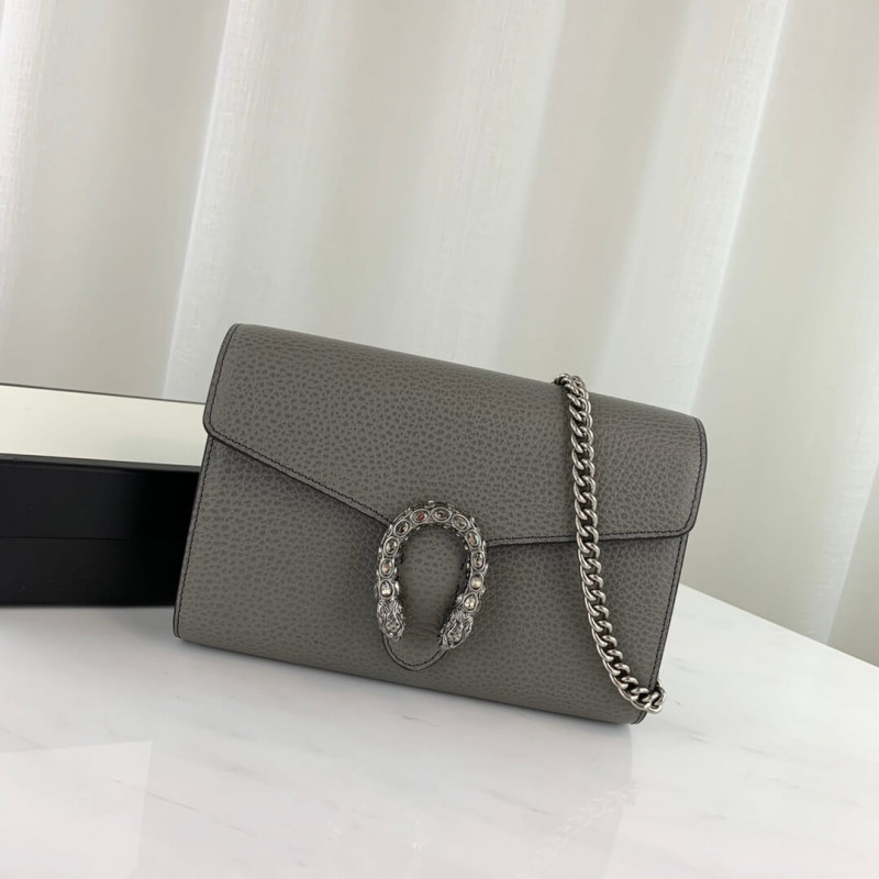 Gucci Dionysus Leather Mini Chain Bag 401231