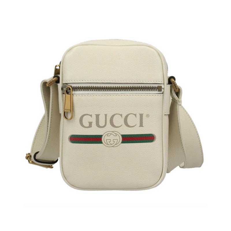 Gucci Print Leather Shoulder Bag 574803