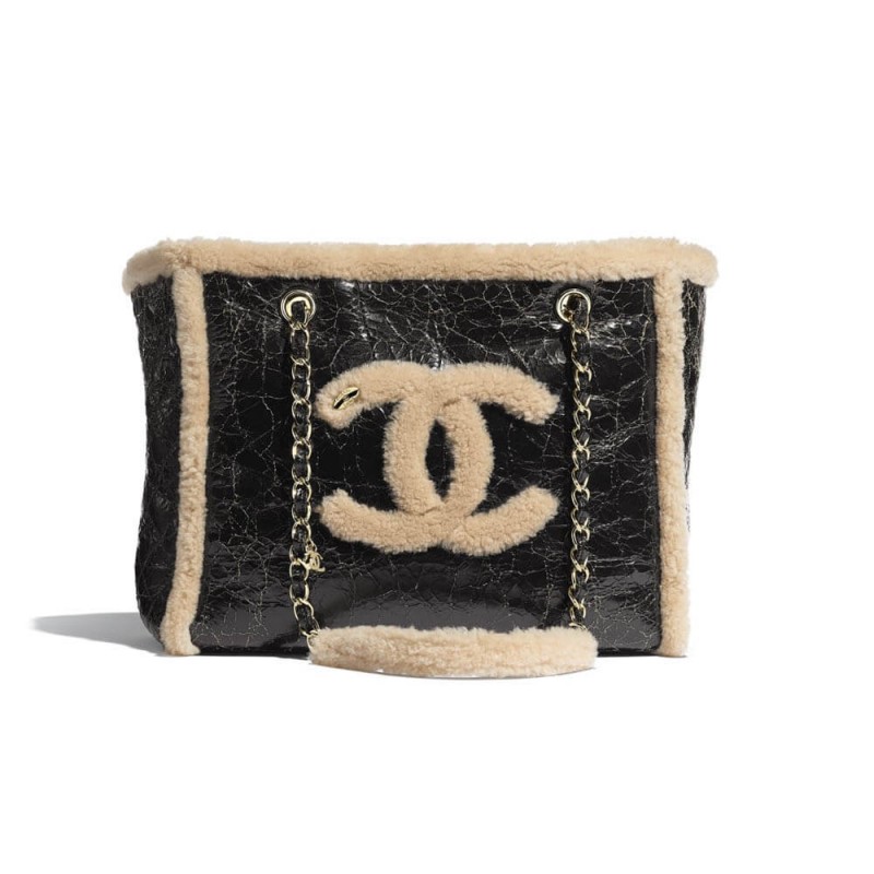 Chanel Sheepskin Shopping Bag AS1167