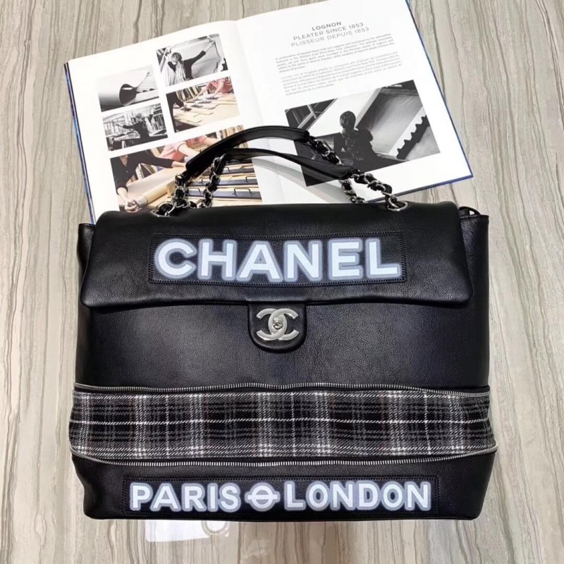 Chanel Flap Shopping Bag A1008