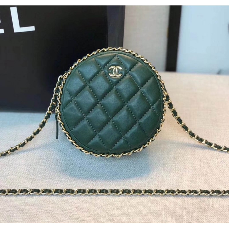 Chanel Round Clutch Chain Bag A70657