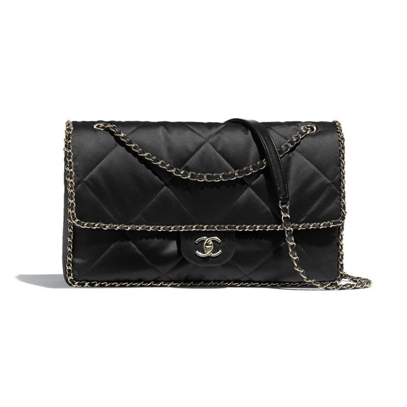 Chanel Satin Flap Bag AS1030