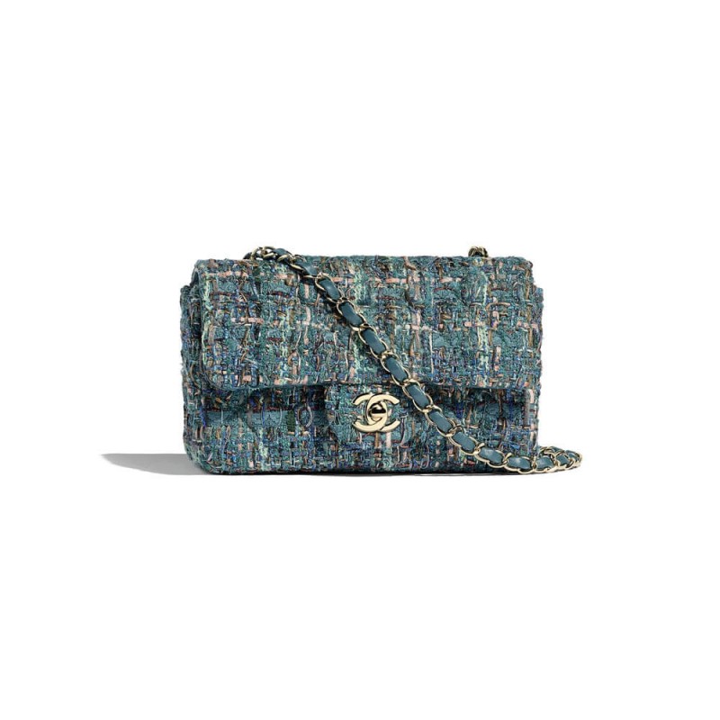 Chanel Tweed Mini Flap Bag A69900