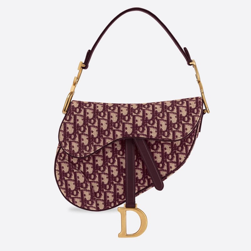 Christian Dior Oblique Saddle Bag M0446