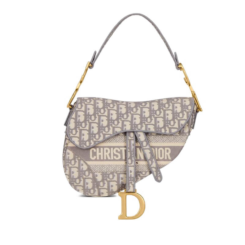 Christian Dior Oblique Saddle Bag M0446
