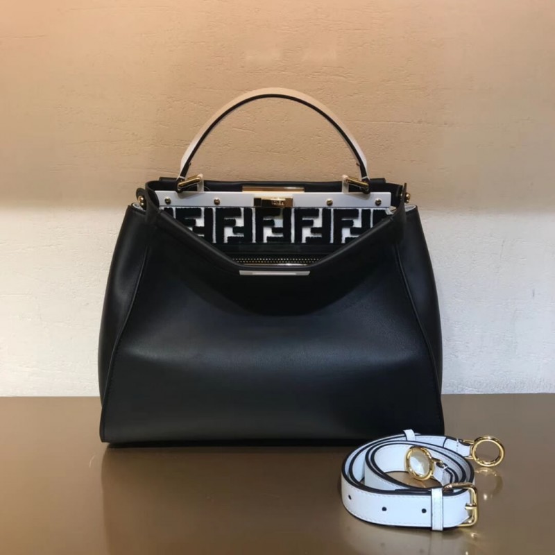 Fendi Peekaboo Medium Calfskin Bag 8BN310