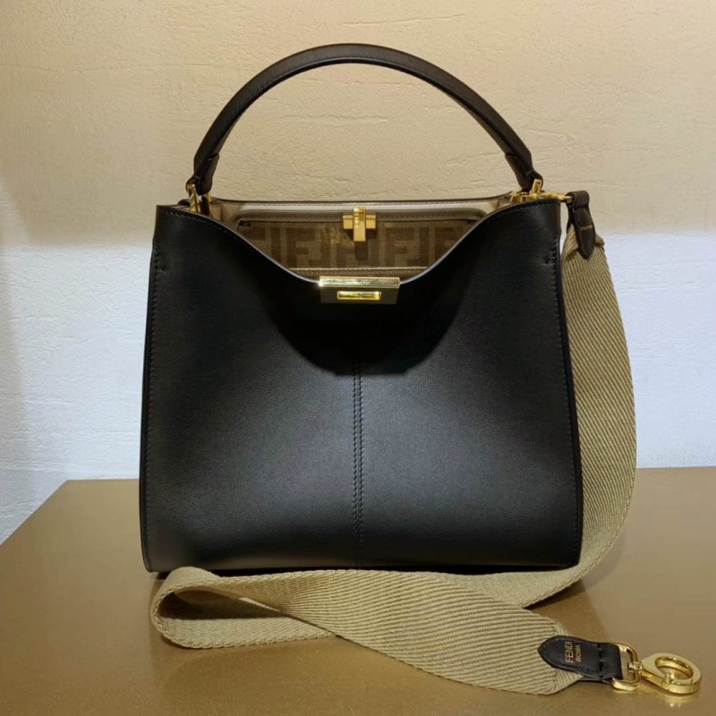 Fendi Peekaboo X-Lite Medium Calfskin Bag 8BN310