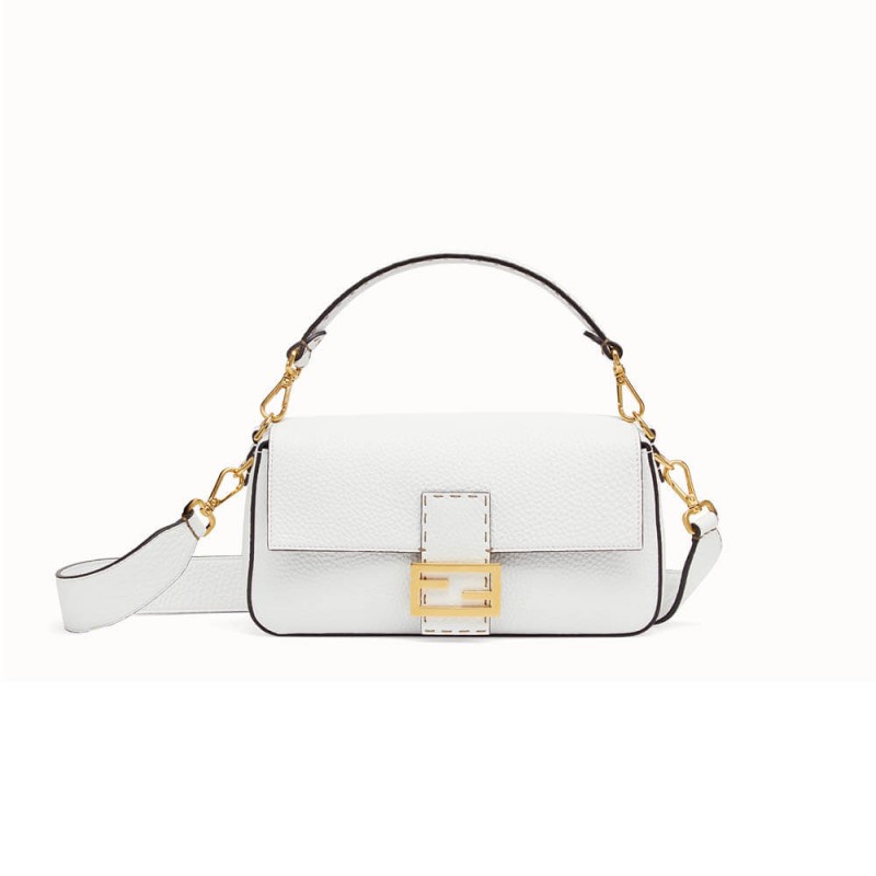 Fendi Grained Calfskin Baguette Bag 8BR600