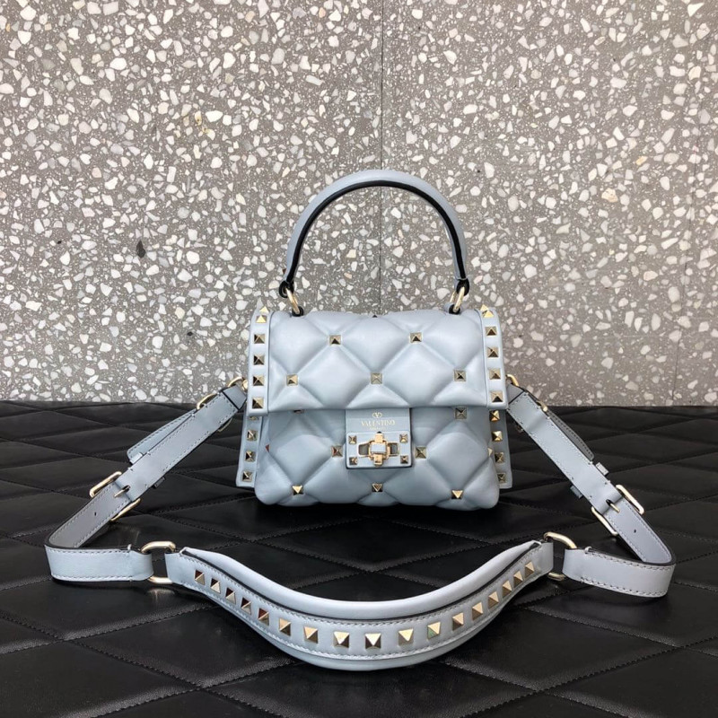 Valentino Garavani Candystud Mini Leather Shoulder Bag 0220