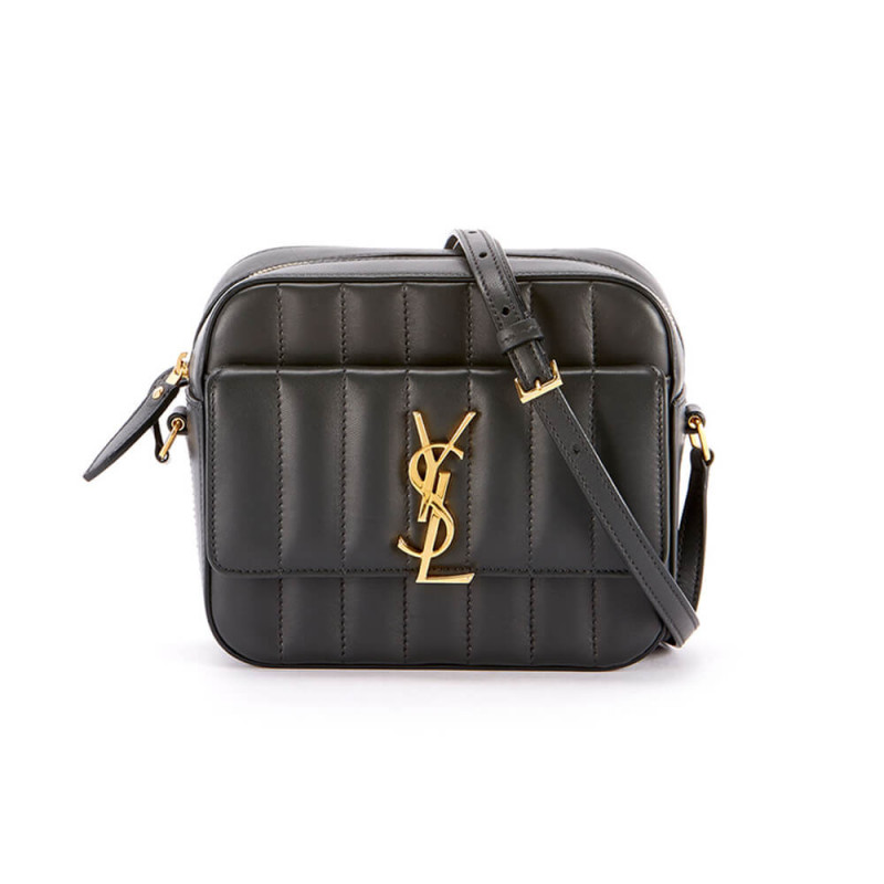 Saint Laurent Vicky Camera Bag In Quilted Lambskin 555052