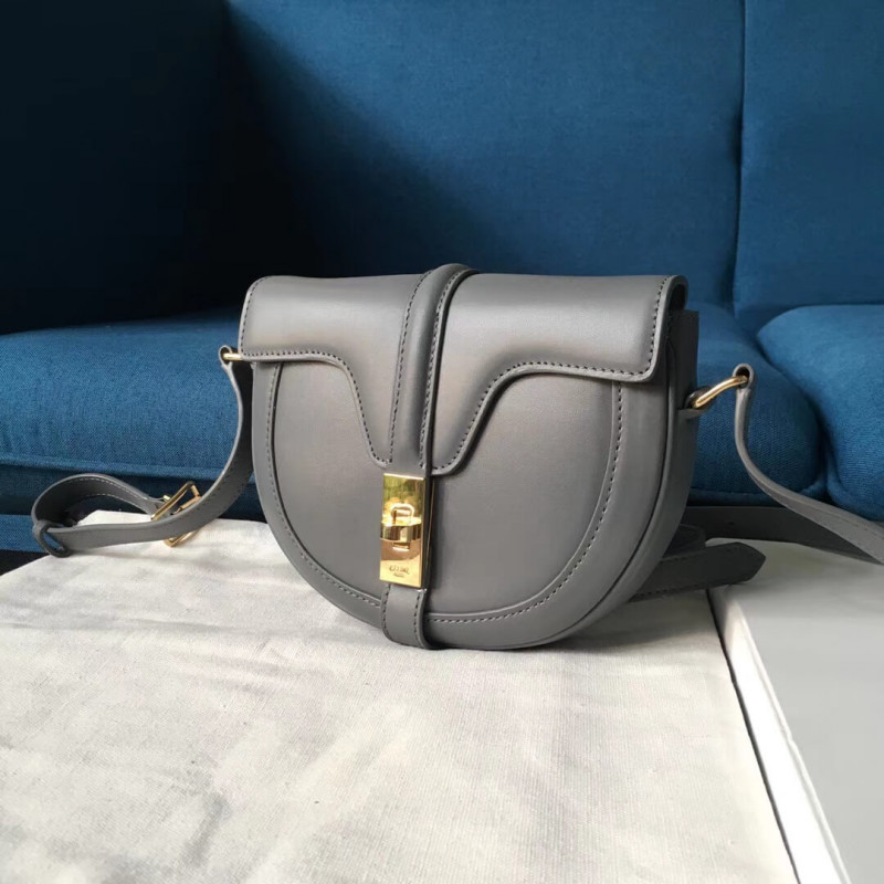 Celine Small Besace 16 Bag In Satinated Calfskin 188013