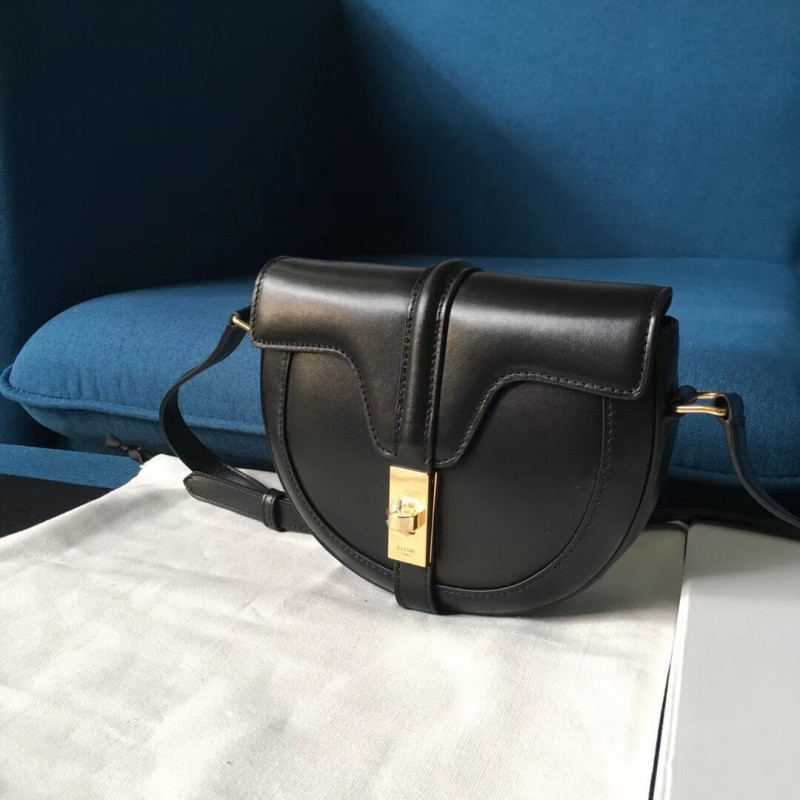 Celine Small Besace 16 Bag In Satinated Calfskin 188013