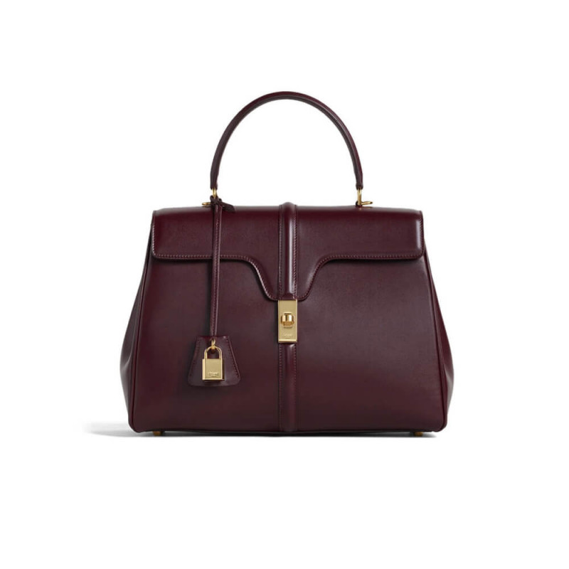 Celine Medium 16 Bag In Satinated Calfskin 187373