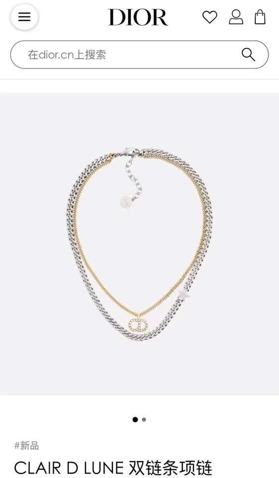 Dior Necklace CSJ60001604