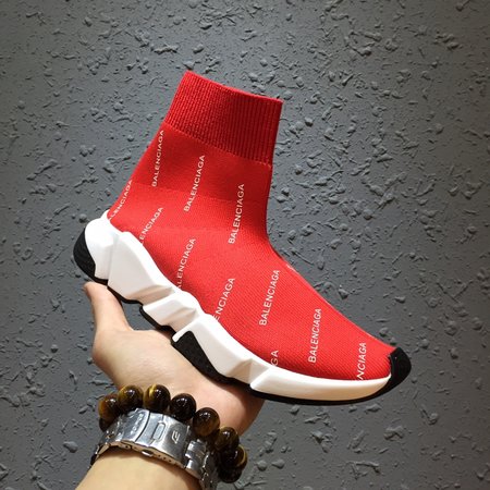 Balenciaga PU+TPU combination bottom socks shoes