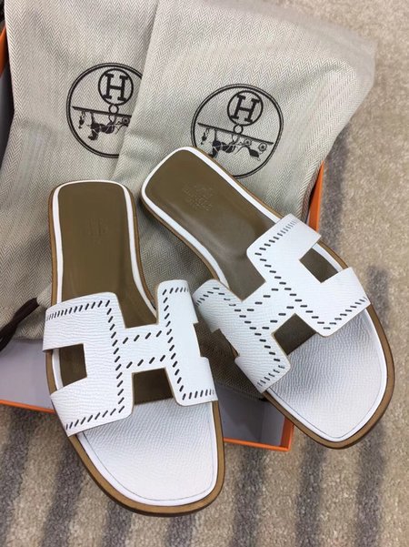 Hermes H series classic slippers