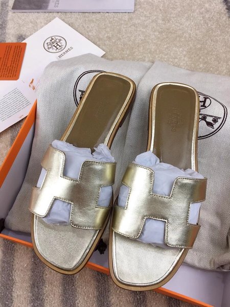 Hermes H series classic slippers