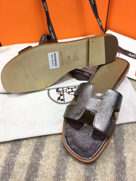 Hermes H series classic slippers