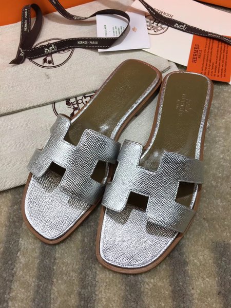 Hermes H series classic slippers