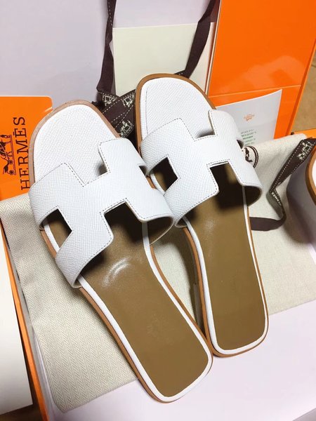 Hermes H series classic slippers