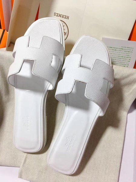 Hermes H series classic slippers