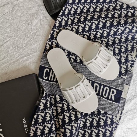 Chanel colorful letter slippers