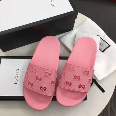 Gucci Hollow Logo slippers